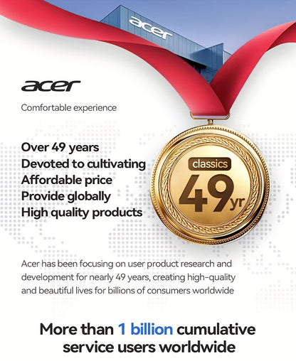 ACER HiFi բարձր թույլտվությամբ ստերեո ձայնային TWS անլար ականջակալներ՝ զանգերի աղմուկի չեղարկմամբ, երկար սպասման ժամանակ, երկմիջուկ 5.4 անլար չիպ, HIFI կարգի ստերեո ձայն, թեթև հպումային դիզայն, նորաձև դիզայն, հարմարավետ