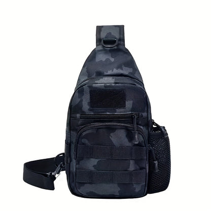 New Style Chest Bag for Outdoor Sports, Casual Men'S Shoulder Crossbody Backpack for Hiking And Travel.