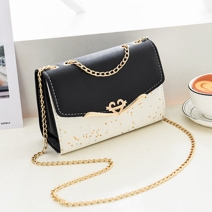 Fashionable New Women'S Shoulder Bag. This One Is a Crossbody Bag with Six Color Options to Choose From. It Is Fashionable Bohemian Beige PU Crossbody Bag with Tassel Charm - City Style Flip-Top Shoulder Bag with Metal Chain