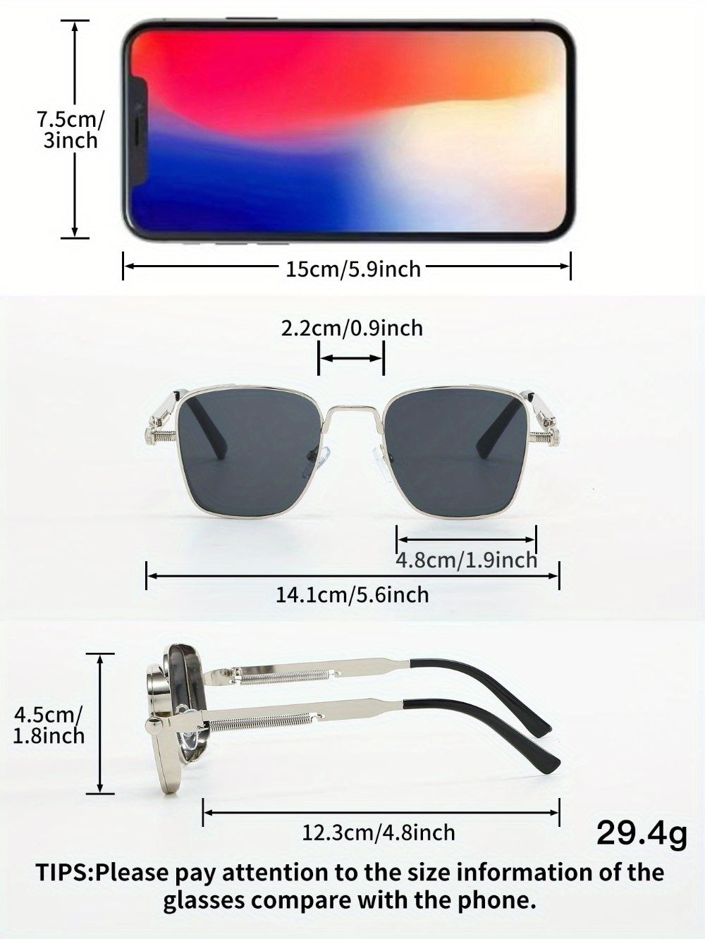 Vintage Steampunk Fashion Glasses for Men and Women - Golden-Tone Metal Frame with Green Tinted Lenses, Perfect for Parties, Music Festivals, and Casual Attire, Festival Eyewear, Retro Aesthetic, Durable Eyewear