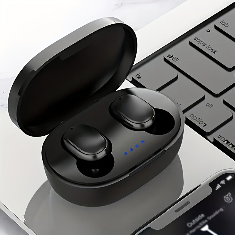 Hot-selling TWS True Wireless Earphones - In-Ear Dual-Ear, High-Quality Sound, High-Definition Calls - for Music & Running - Suitable for All - Perfect Gift for Music Lovers & Fitness Enthusiasts - Wireless Earbuds, High-Qual