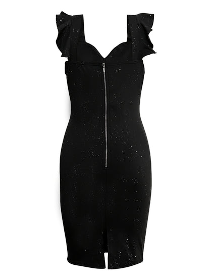 Women's Fashion Slim Fit Slit Zipper Dress