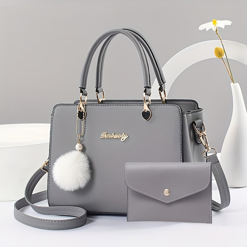 Premium Women's Bag New Fashionable Handbag Set Versatile Shoulder Crossbody Gift for Thanksgiving