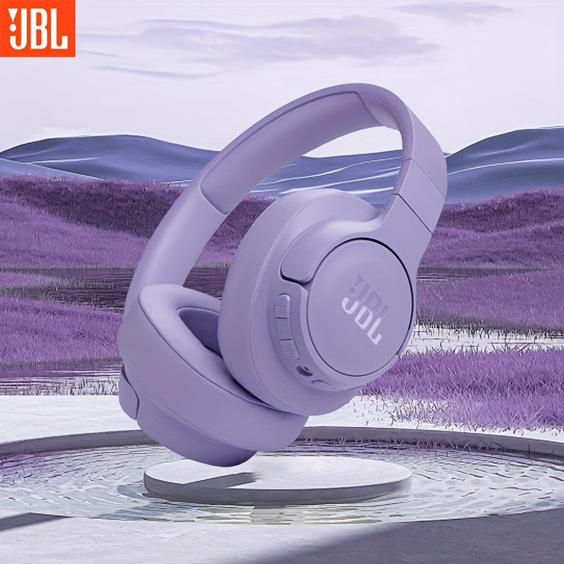 JBL TUNE770NC անլար աղմուկը մարող ականջակալներ, ակտիվ աղմուկը մարող խաղերի և համակարգչի ականջակալներ ընդհանուր օգտագործման, սպորտի, վազքի, բացօթյա, ուսումնական նպատակներով, բարձրորակ ականջակալներ ներկառուցված միկրոֆոնով