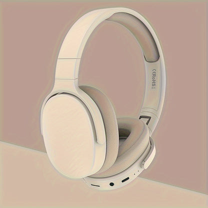 New wireless earphones, comfortable in ear foldable earphones with SD card slot, suitable for schools/tablets/PCs/TVs/phones/birthdays/Easter travel gifts/boyfriends/girlfriends. Wireless Earphones Folding Soundproofing Earph