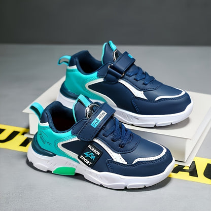 Girls' Stylish Sneakers - Casual Street Fashion, Mid-Top Design with Red & Blue Accents, Slip-On Style, Perfect for Running & Workout, Running Shoes|Stylish Casual Shoes|Elastic Strap Sneakers