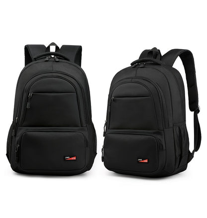 Durable Oxford Fabric Backpack - Spacious, Breathable, Adjustable Strap, Laptop Compartment, Ideal for Hiking, Camping, Travel, School & Work - High 46cm, Long 32cm, Thick 19cm, School Backpack | Adjustable Strap Backpack | D