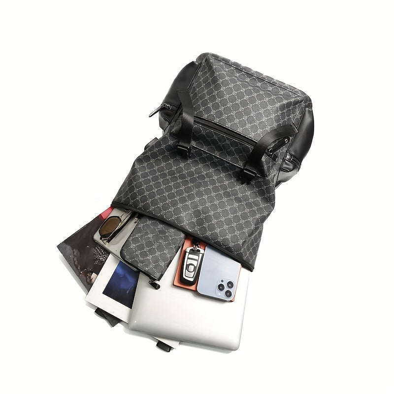 Men's Business Casual Student Outdoor Travel Street Computer Backpack Christmas Gift Father's Day Valentine's Day Holiday Present
