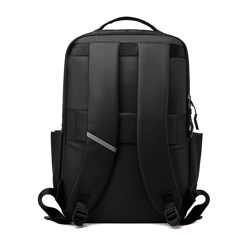 Tic-Tac-Toe Men'S Lightweight Large Capacity Backpack - Casual Minimalist Design with Multiple Compartments, Durable Fabric for Outdoor Travel, Commuting & Work, Travel Backpack, Commuting Bag, Modern Backpack, Sturdy Constru