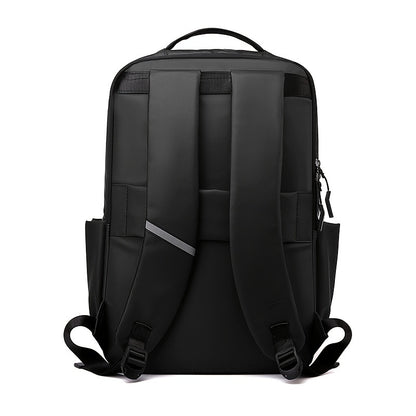 Tic-Tac-Toe Men'S Lightweight Large Capacity Backpack - Casual Minimalist Design with Multiple Compartments, Durable Fabric for Outdoor Travel, Commuting & Work, Travel Backpack, Commuting Bag, Modern Backpack, Sturdy Constru