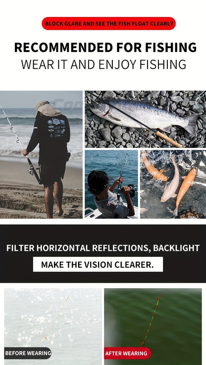 Coolpandas Brand Top Photochromic Glasses for Men And Women, Polarized Chameleon Glasses for Outdoor Sports, Fishing, Driving Goggles with Anti-Glare Features.