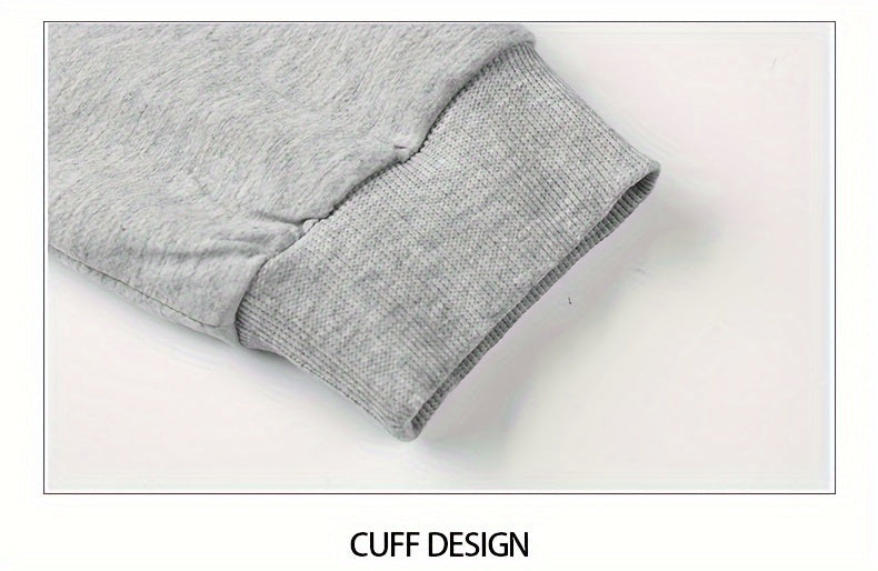Men's Hooded Sweatshirt Set - 2024 New Autumn Casual Sporty Long Sleeve Outfit for Men