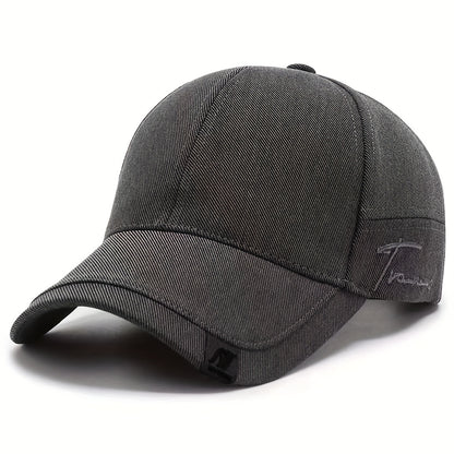 Men's Casual Polyester Baseball Cap, Ideal Choice For Gifts