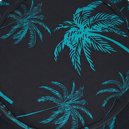 1pc Unisex Coconut Tree Print Bucket Hat - Bohemian Tropical Vacation Style, Breathable & Durable for Outdoor Beach, Casual Wear, Men & Women, Lightweight Headgear, Summer Accessory, Boho Chic, Comfortable Fit, Boho Fashion