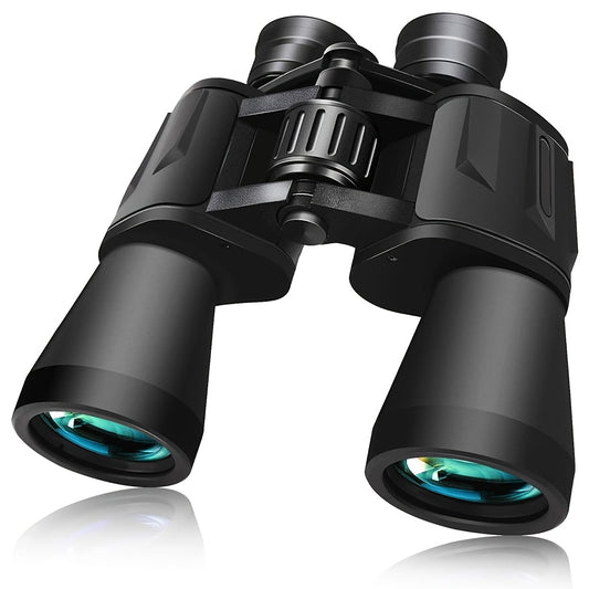 10X50 High Magnification Binoculars - Professional HD Optics for Concerts, Bird Watching, Sports Events & Hunting, Includes Portable Bag & Shoulder Strap, Durable Rubber Material, Compact Design for Easy Travel, Concerts, Bir