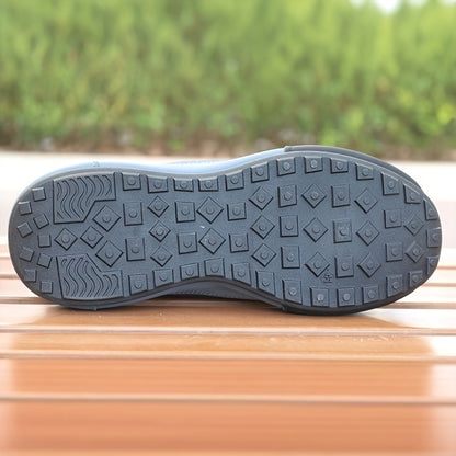 Men's Lightweight High Quality Running Shoes - Slip-Resistant Casual Sneakers with Breathable PU Upper & Rubber Sole, Low-Top Lace-Up Design for All-Season Comfort, Gym, Jogging, Daily Wear, Gym Training Shoes | Lowtop Sneake