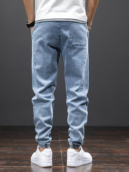 Men's Street Jeans Loose and Comfortable Overalls