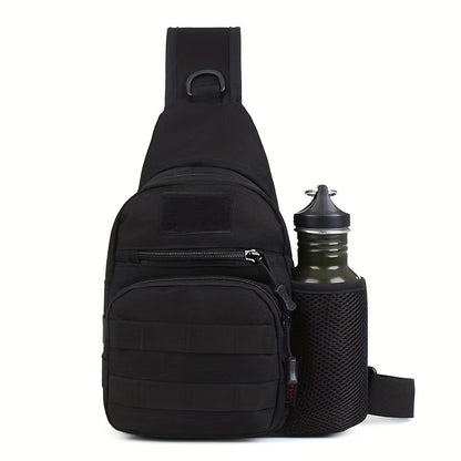 New Style Chest Bag for Outdoor Sports, Casual Men'S Shoulder Crossbody Backpack for Hiking And Travel.