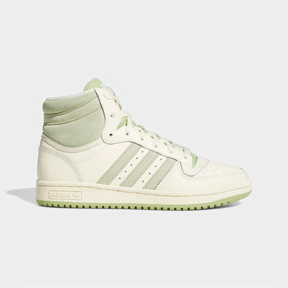 Adidas Women's Clover High-Top Sneakers - Casual Striped Lace-Up Shoes with Synthetic Cover Upper, Breathable Fabric Lining & Durable Rubber Sole for All-Season Wear (GX0815), Comfortable Footwear, Laceup Closure, Everyday Fo