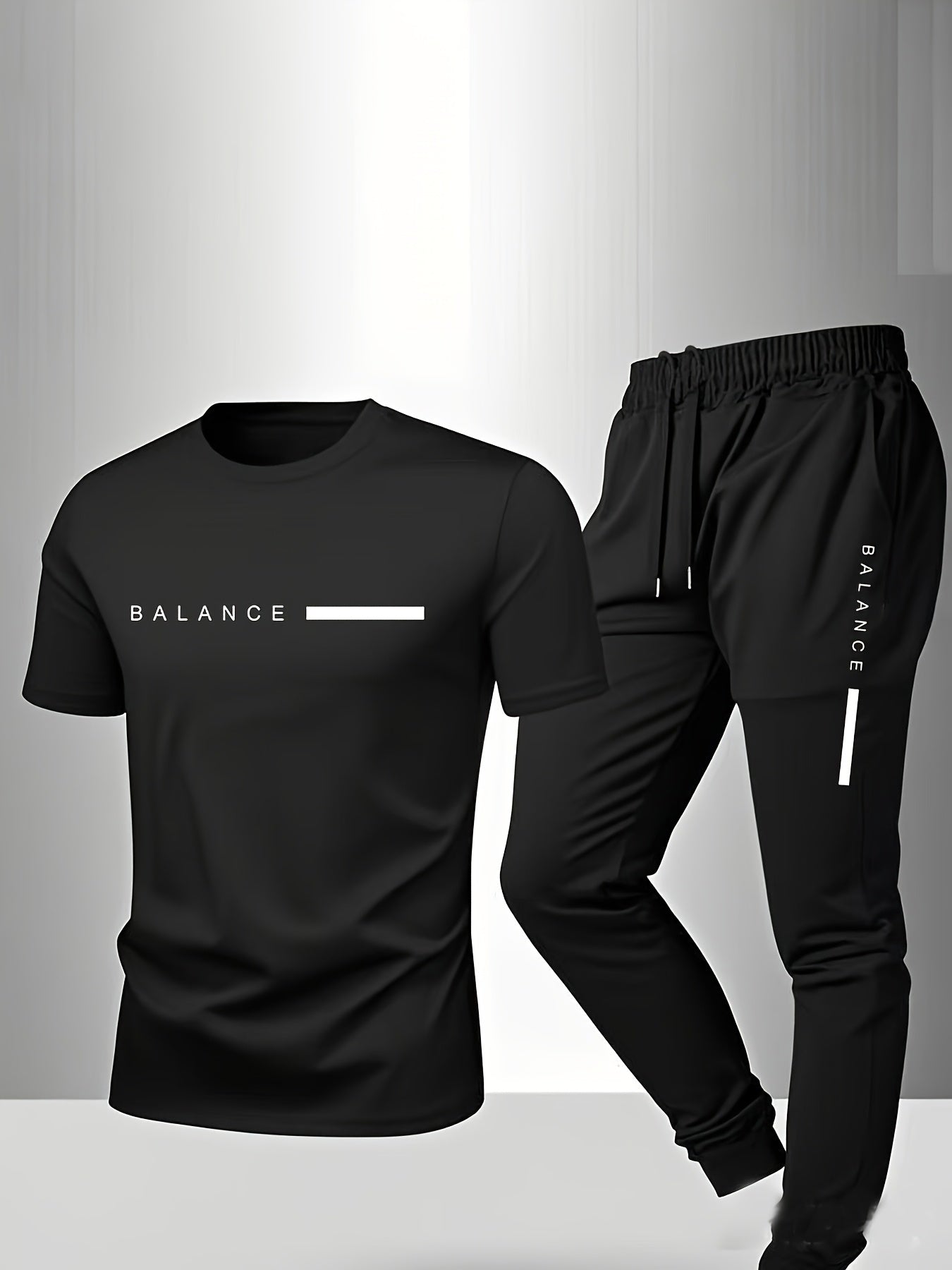 Men's Casual Set Fashion Logo Homewear Gift