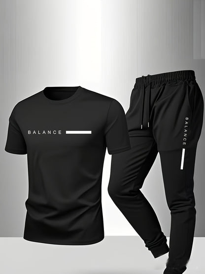 Men's Casual Set Fashion Logo Homewear Gift