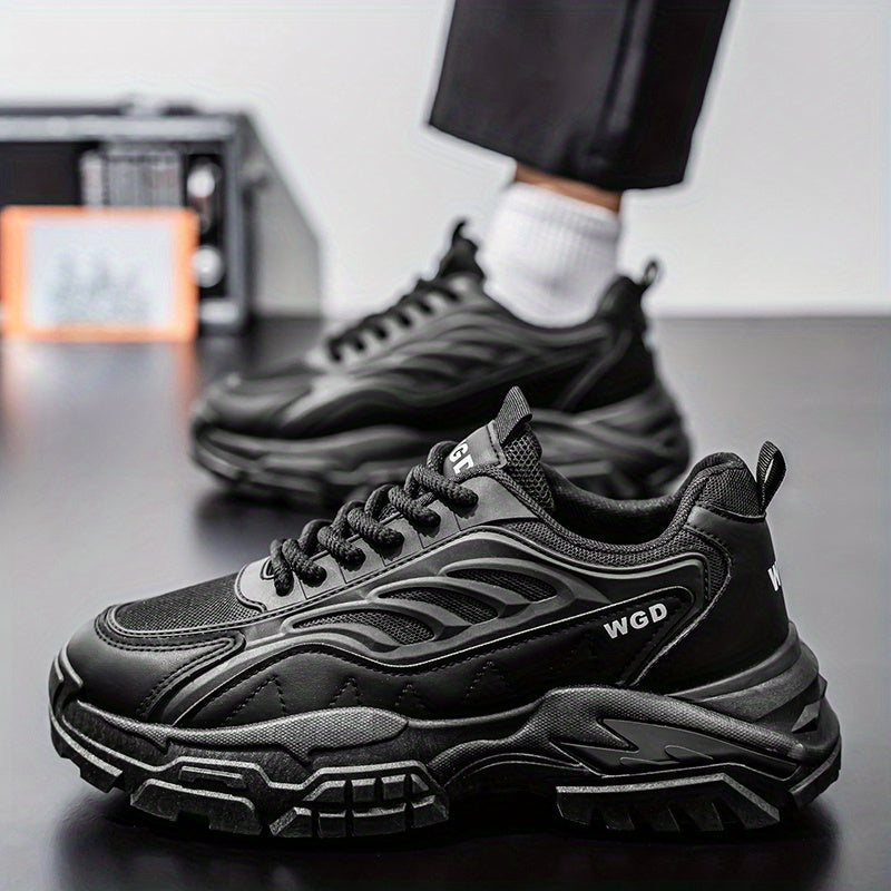 Men'S Shoes 2025 Summer Trendy Breathable Mesh Casual Sneakers Comfortable Lightweight Platform Dad Shoes Thick Sole Mesh Versatile Men'S Sports Shoes Special Offer