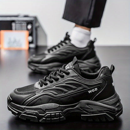 Men'S Shoes 2025 Summer Trendy Breathable Mesh Casual Sneakers Comfortable Lightweight Platform Dad Shoes Thick Sole Mesh Versatile Men'S Sports Shoes Special Offer