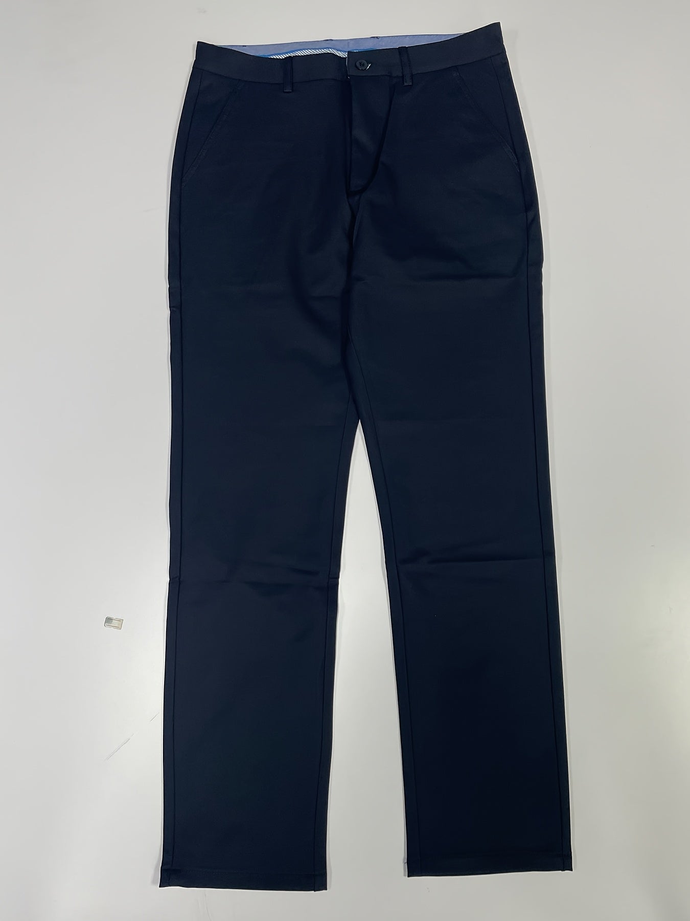 Men'S New Style Solid Color Suit Pants for All Seasons, Fashionable Business Stretch Straight-Leg Formal Trousers, Slim-Fit Casual Pants.