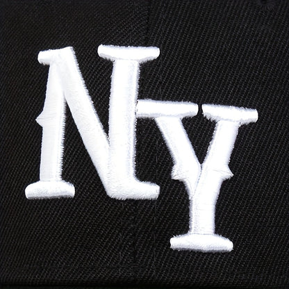 1pc Unisex Sunshade Adjustable Casual Baseball Cap With NY Pattern For Spring And Autumn Travel Seaside Party