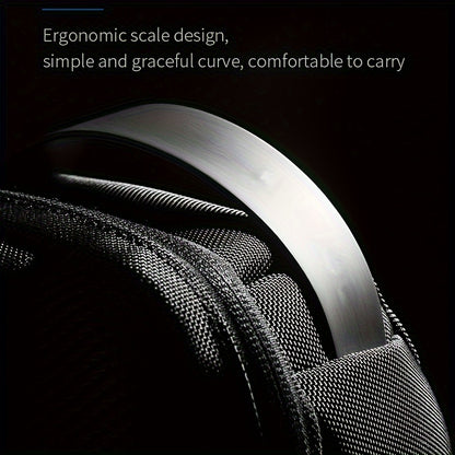 Oxford Fabric Waist Bag with USB Charging & Combination Lock - Sleek Black Crossbody for Men & Women, Ideal for Outdoor Activities & Motorcycle Riding, Perfect Valentine's or Father's Gift, Motorcycle Bag