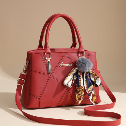 Gift for Mom: New Fashionable and Elegant Women's Handbag, Simple Shoulder Crossbody Handbag, Versatile Commuter Bag, Perfect Gift