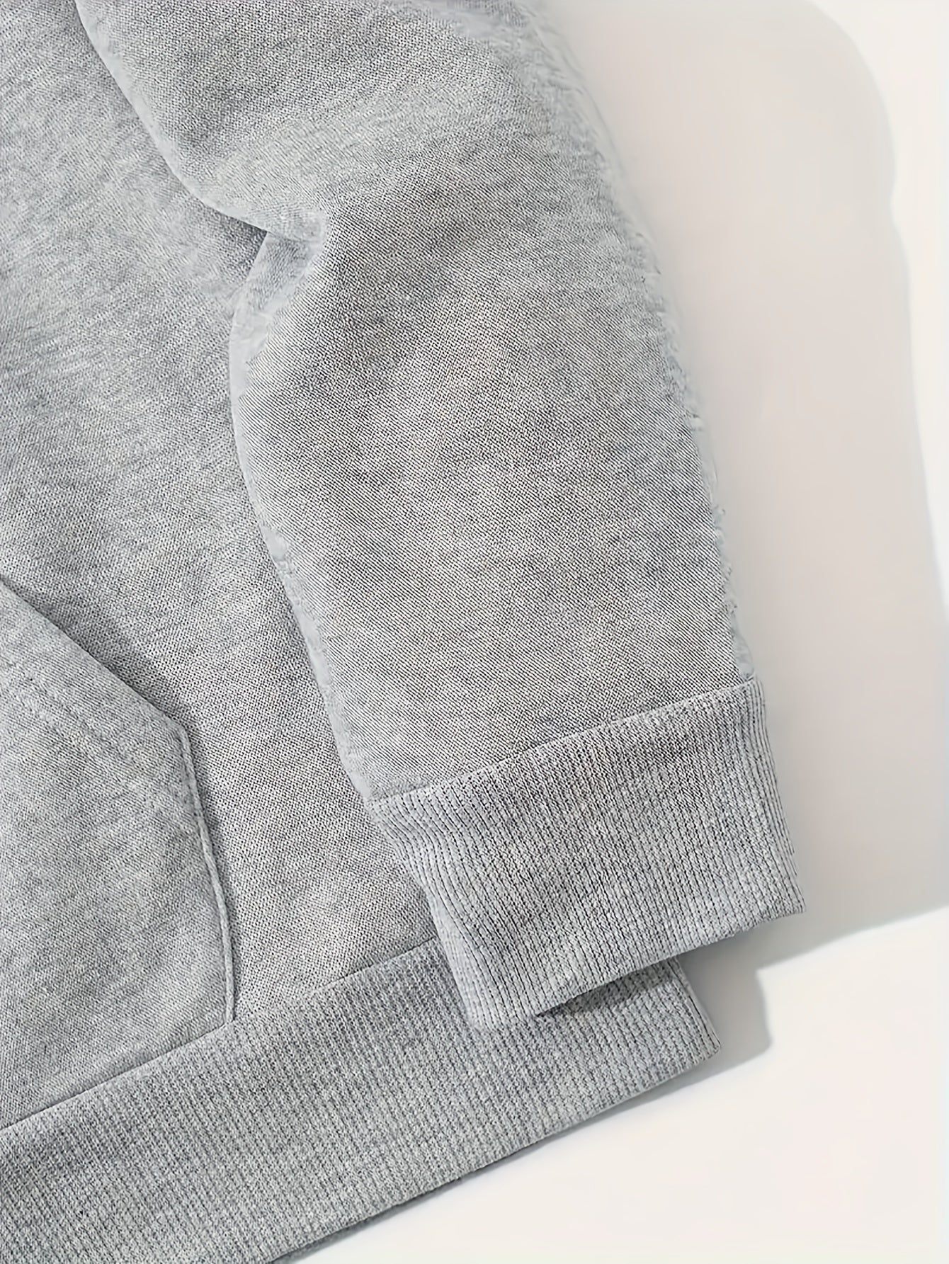 2pcs, Men's Solid Color Hoodie And Joggers Set For Spring And Fall