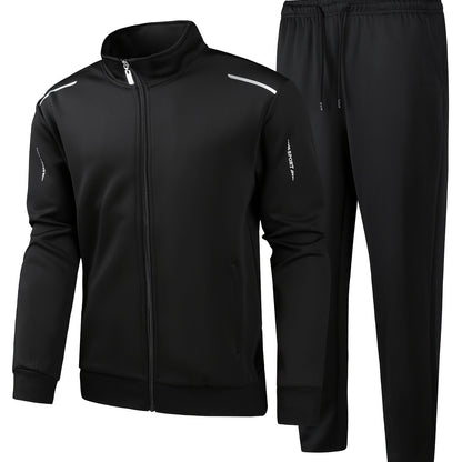 Men's New Sports Hoodie Set, Men's Sports Set, Autumn and Winter Set, Cardigan Set, Top+Pants Set