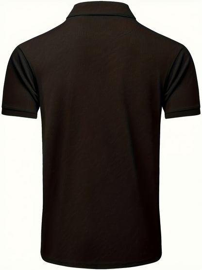 2pcs Men's Casual Shirts - Breathable, Stretch Fabric with Button Detail, Summer Wear, Men's Shirts