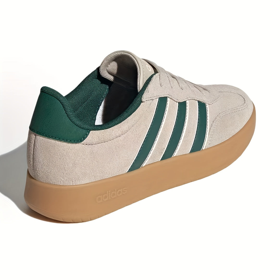 Adidas BARREDA BARREDA Comfortable And Simple Low-Top Flat Sole Sneakers for Women in Brown, Model JP7106.