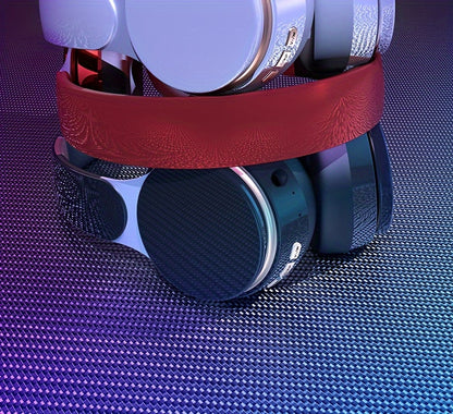 1pc Retro Style Wireless Headphones with HiFi Sound, Foldable & Portable Design, Built-in Radio, Condenser Mic, Button Control, Compatible with Cellphones, Ideal for Gaming, Exercise, Home Use - 5.3 Chip, Type-C Charging, Non