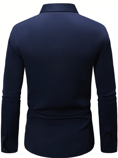 CS684166-Dress Shirt - Plain High-Quality Fabric, The Best Gift for Your Partner