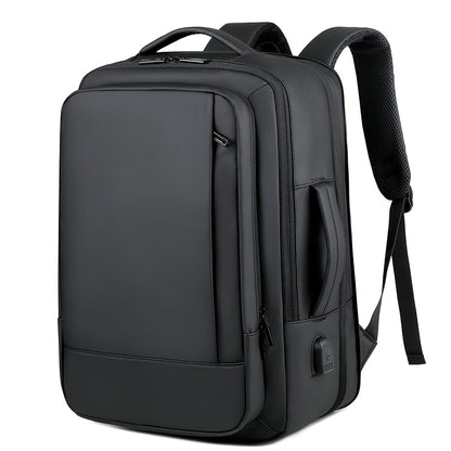 Large Capacity Business Backpack for Men, Fashionable College Student Backpack, Laptop Multifunctional Computer Bag, Double Shoulder Printing