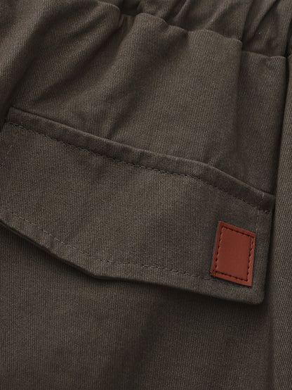 Men's Cargo Pants Outdoor Hiking Multi-Pocket Utility Long Trousers, Casual Style, For All Seasons