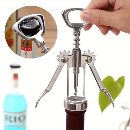 1pc, Multifunctional Red Wine Bottle Opener Creative Beer Wine Bottle Opener Wine Labor-Saving Wine Opener Screwdriver