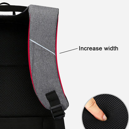 Men's Anti-theft Laptop Backpack, Travel Large Capacity Business Bag Shoulder Bag