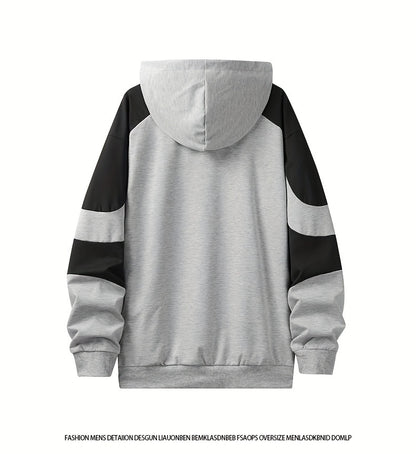 Men's Hooded Sweatshirt Set - 2024 New Autumn Casual Sporty Long Sleeve Outfit for Men