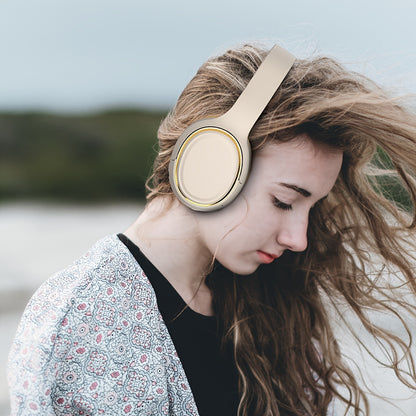 Ultra-large Capacity 400 MAh Wireless Headphones With Ambient Lighting, HIFI Sound Effects, Music All Day Long, 5.3 Chip, Low Latency, High-quality Headphones, Suitable For Travel, Business, Music, Gifts, Work, Phone Calls