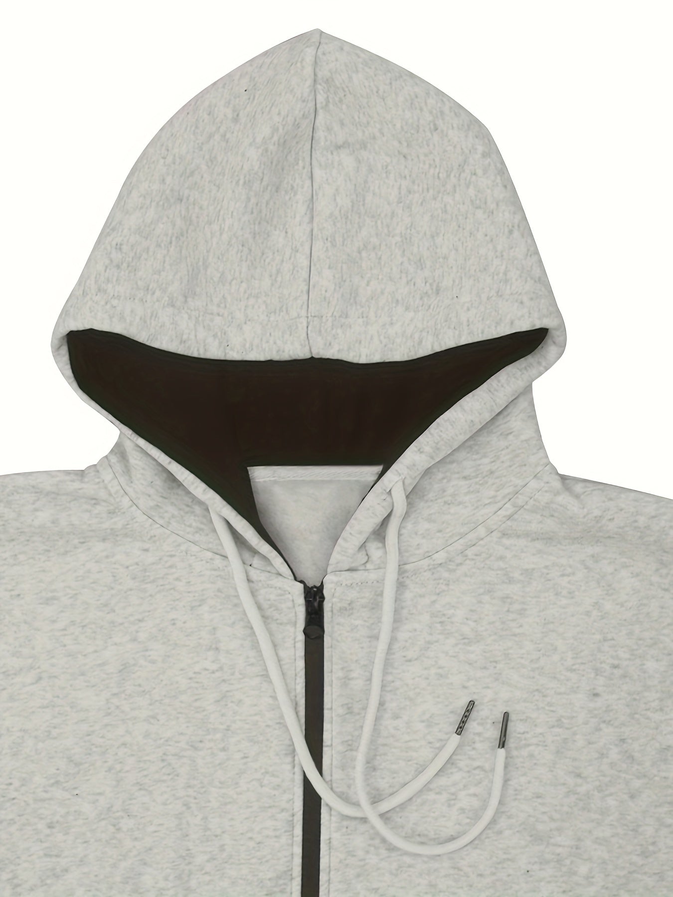 2pcs Men's Solid Color Hooded Long Sleeve Sweatshirt + Pants Set, Casual Co-ord Sports Fitness Set