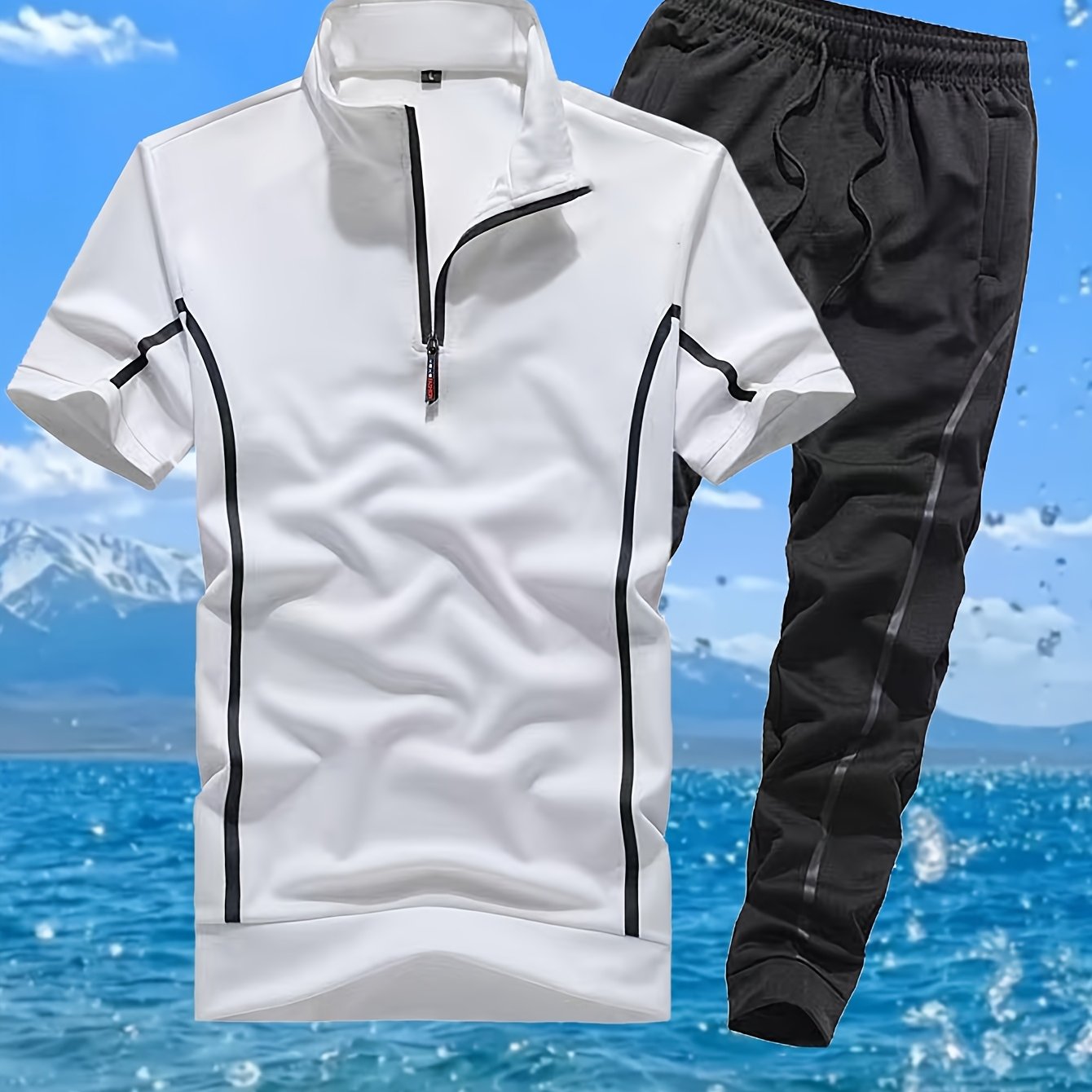New Casual Outdoor Trendy Loose Sportswear Set