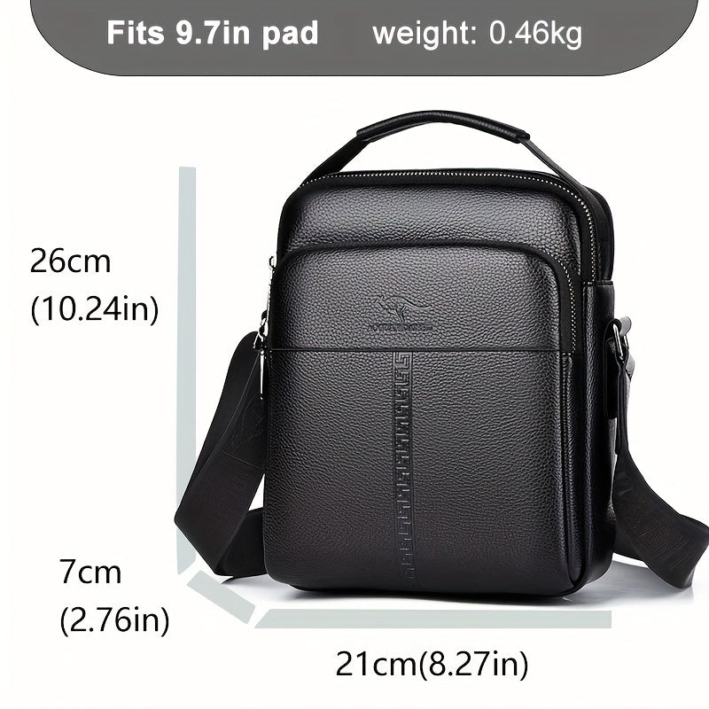 1pc Men's Shoulder Bag, Small Business Handbag, Fashion Casual Backpack