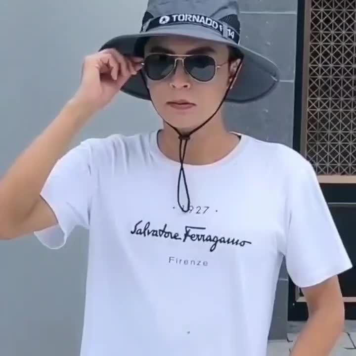 Men'S Black "TORNADO F-35.56cm Bucket Hat with Adjustable Strap - Stylish Outdoor Sun Protection, Ideal for Fishing, Hiking, and Summer Activities, Outdoor Sun Protection|Adjustable Headgear|Polyester Hat