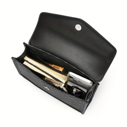 Men‘S Classic Square Single Shoulder Bag, Envelope Bag, College Bag, Ideal Gifts for Father Husband Boyfriend