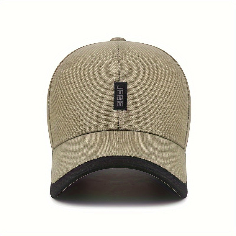 Spring Fashion Color Blocking Sunshade Hat, Outdoor Casual Sports Baseball Cap