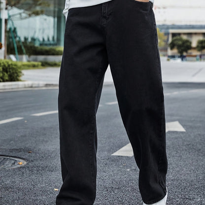 American Retro Trendy Straight Loose Long Trousers with Design Sense